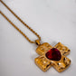 Collar "Red Cross Love"