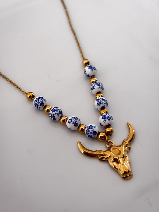 Collar "Blue Cowgirls"