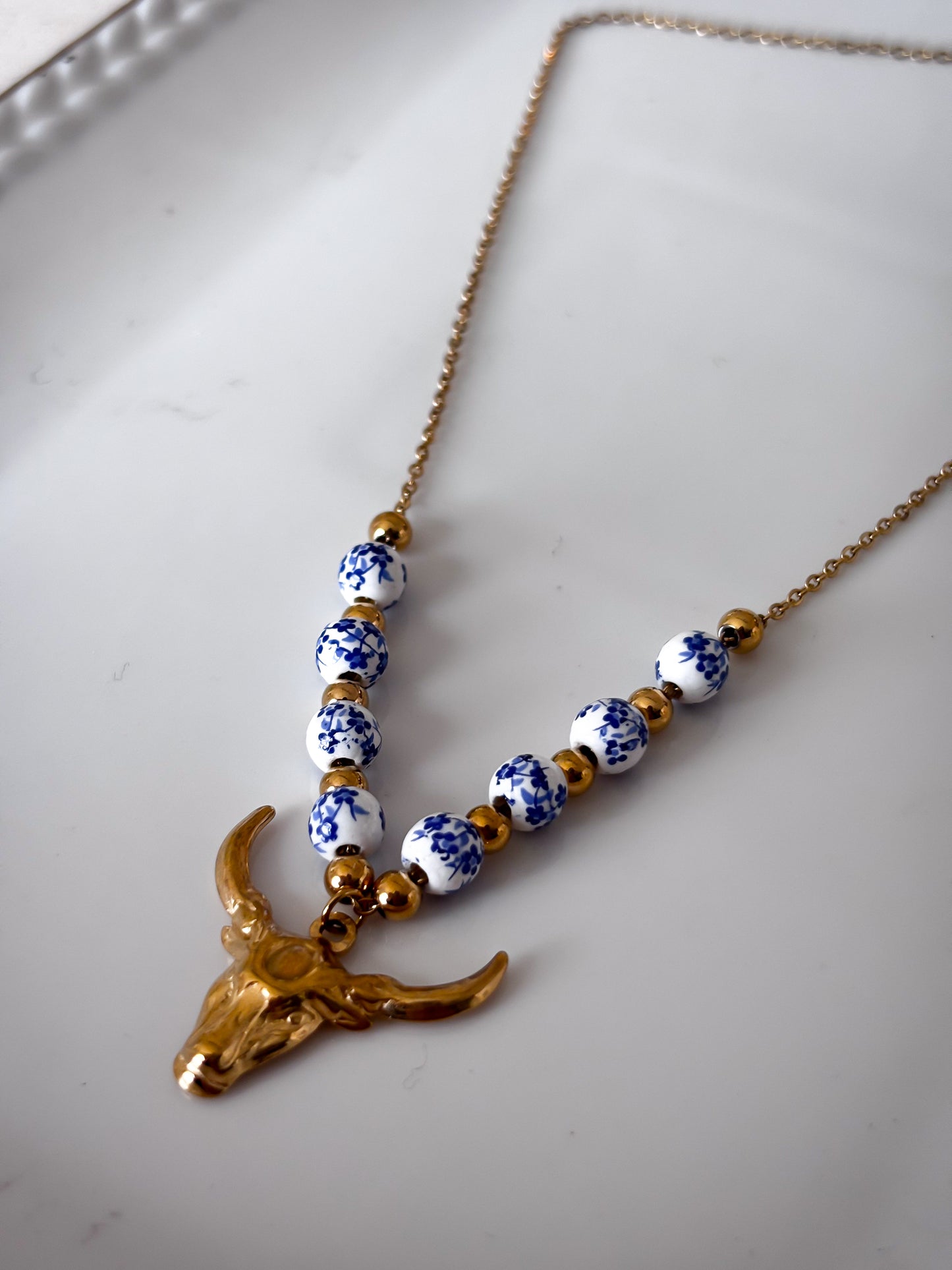 Collar "Blue Cowgirls"