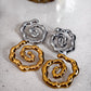 Pendientes Espirales