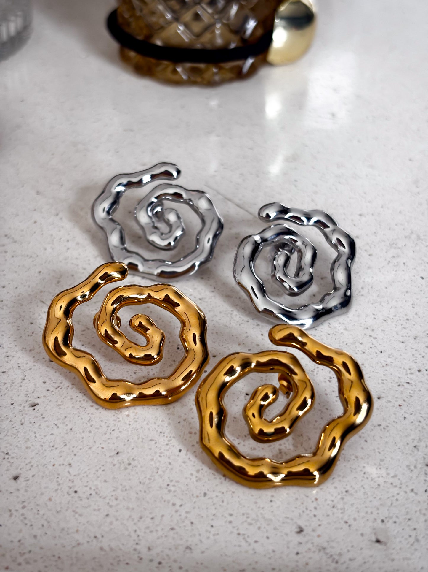 Pendientes Espirales