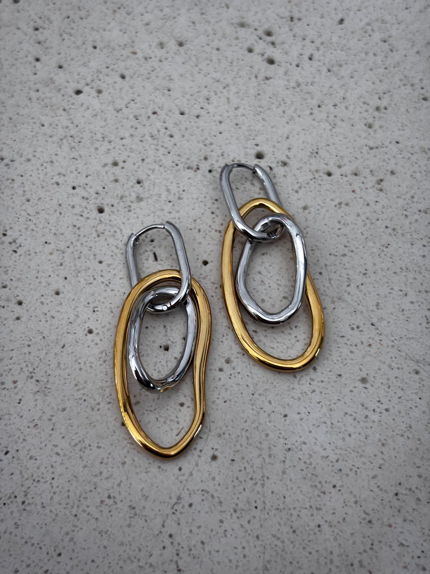 Pendientes Mixed Circles