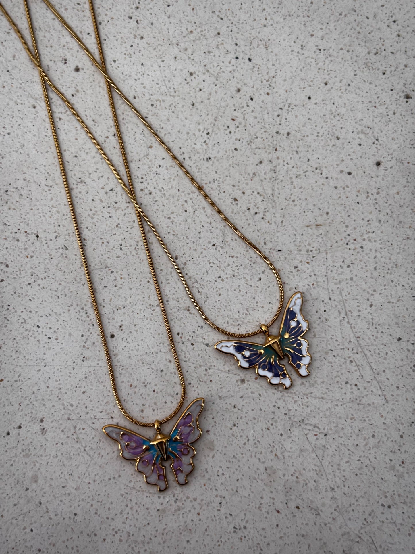 Collar Barbie Butterflies