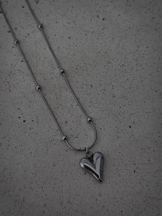 Collar Silver Heart