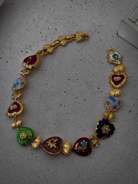 Choker Tipo Vintage Queen