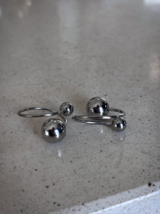 Anillo Ajustable "Silver Jupiter"