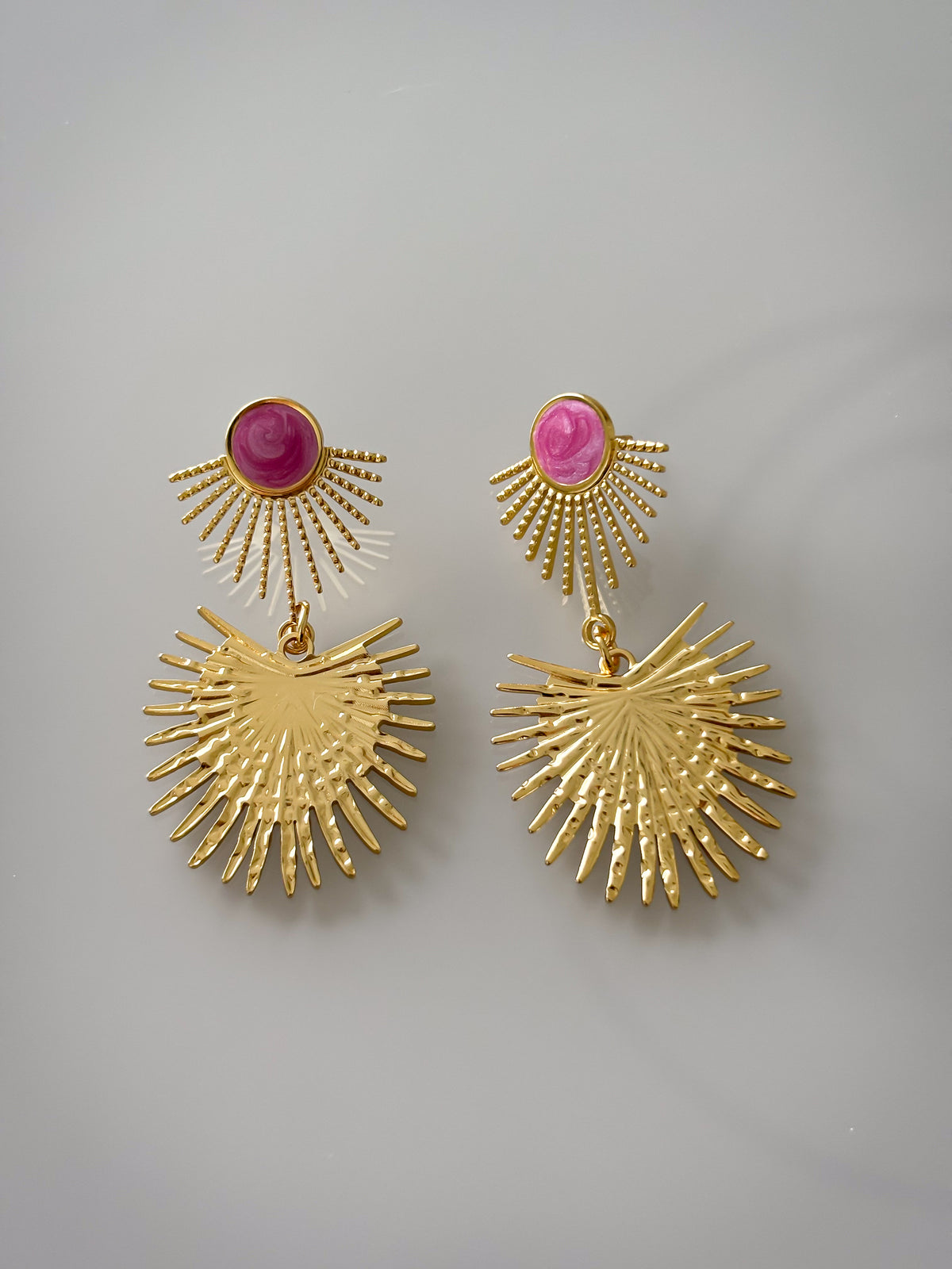 Aretes Pink Diosa Sun