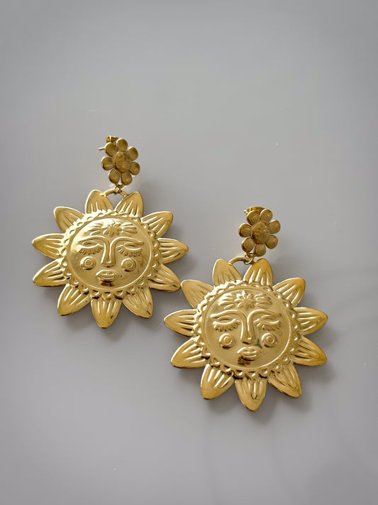 Aretes Big Cute Sun