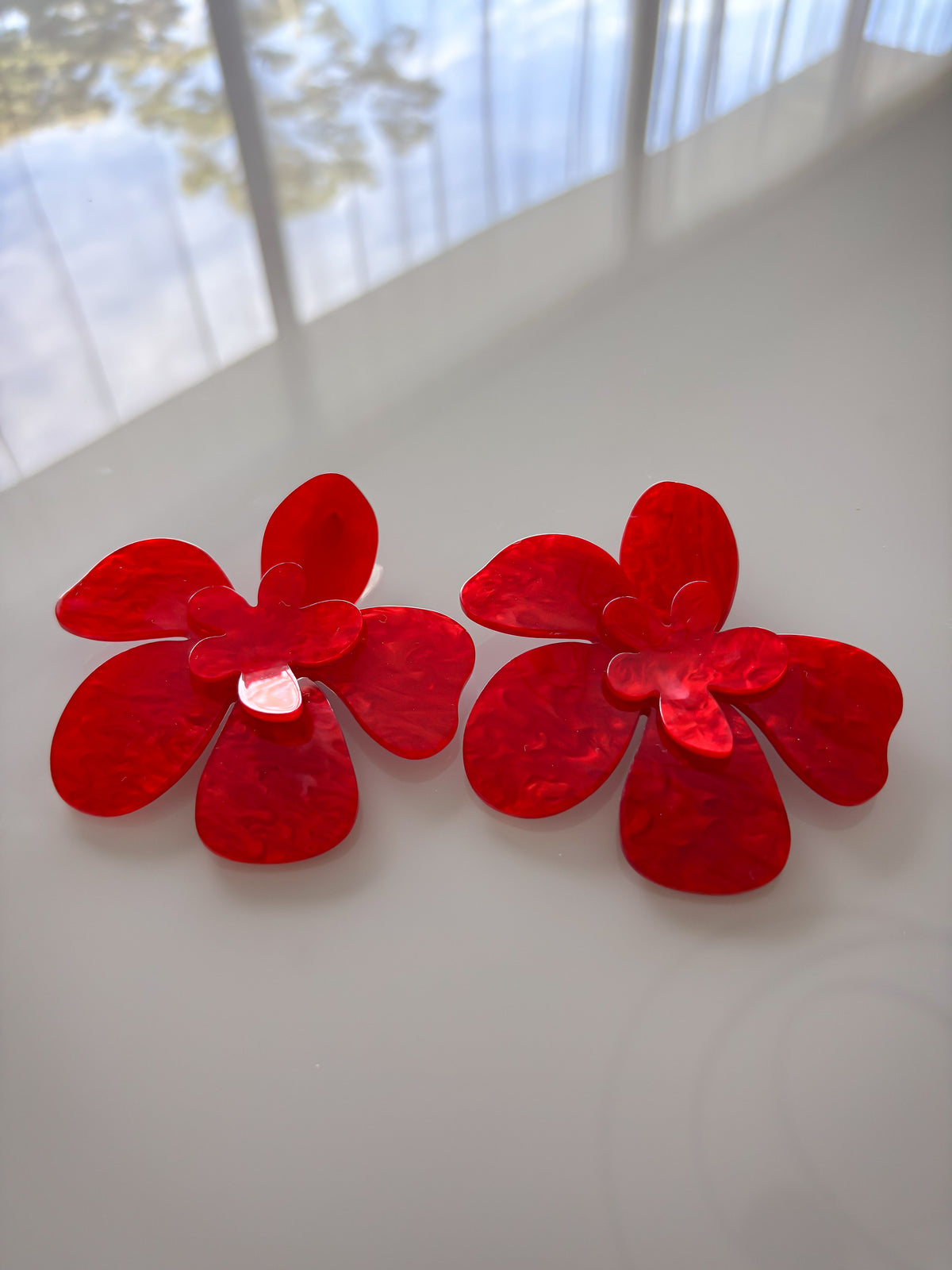 Pendientes Big Flower