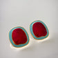 Pendientes Red Stone
