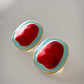 Pendientes Red Stone