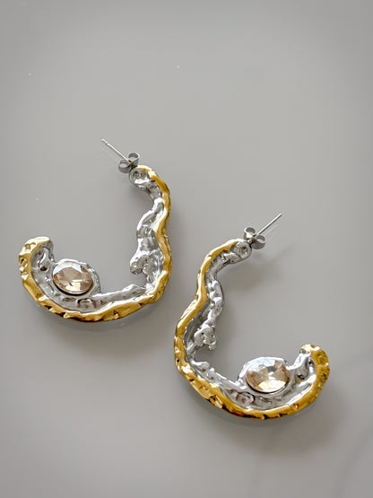 Pendientes Medio Coral
