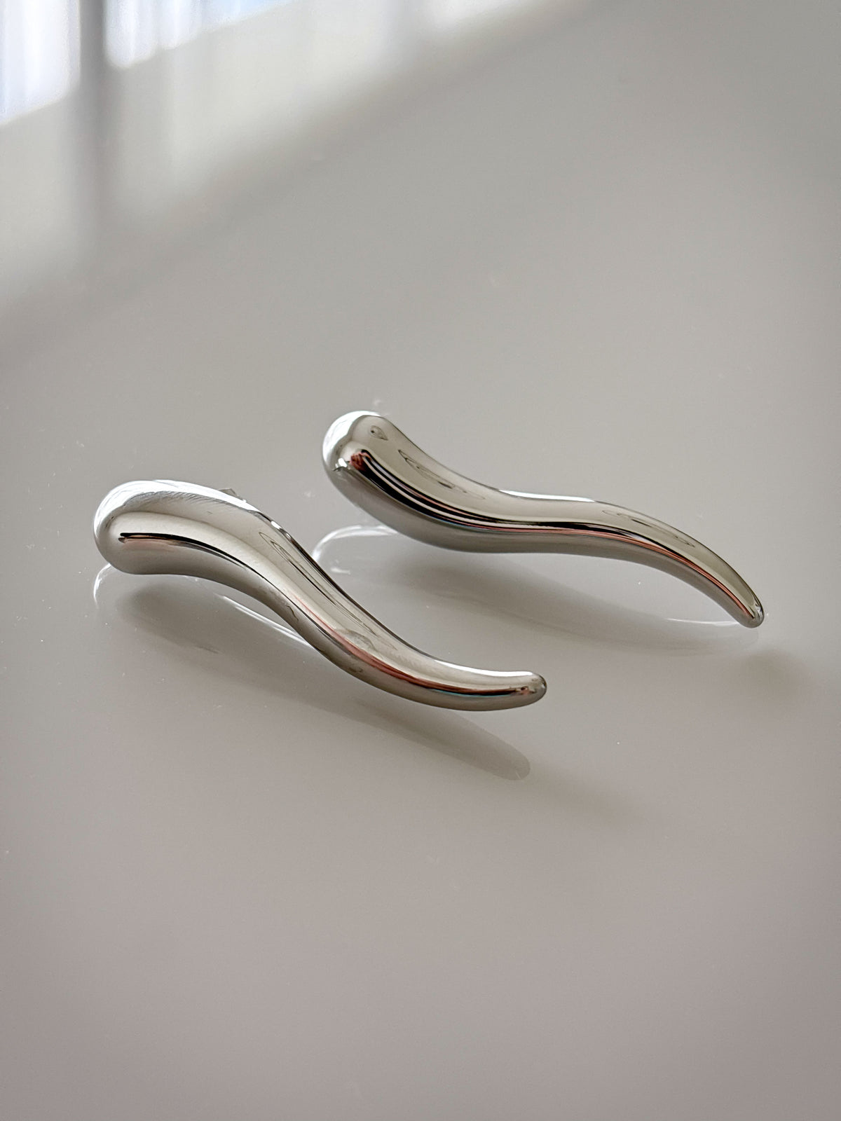 Aretes Longhorn Silver