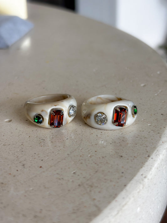 Anillo "Loli Diamonds Resina"