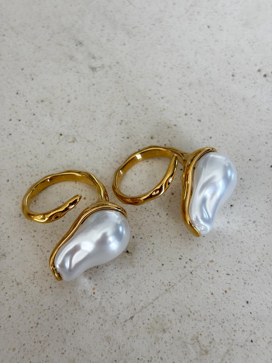Anillo "Twist Pearl"