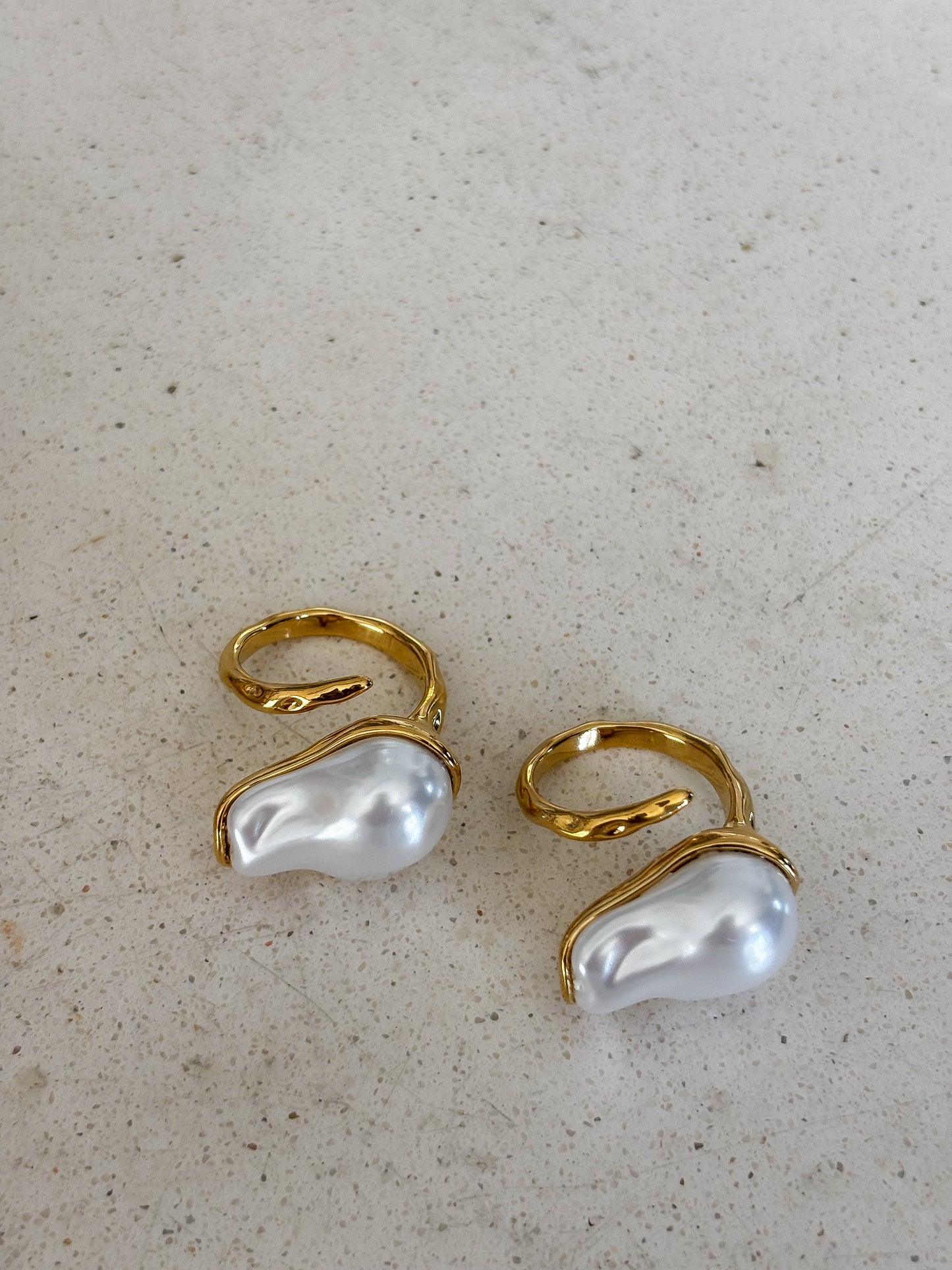 Anillo "Twist Pearl"
