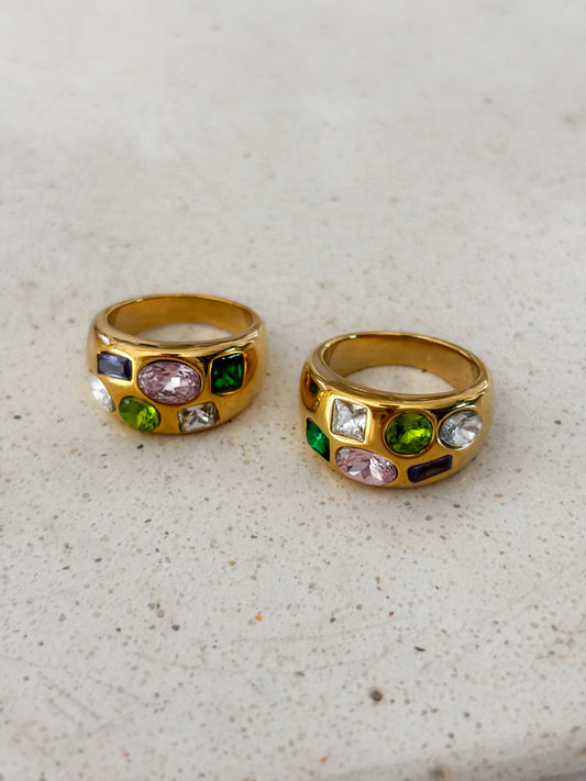 Anillo "Color Gems"