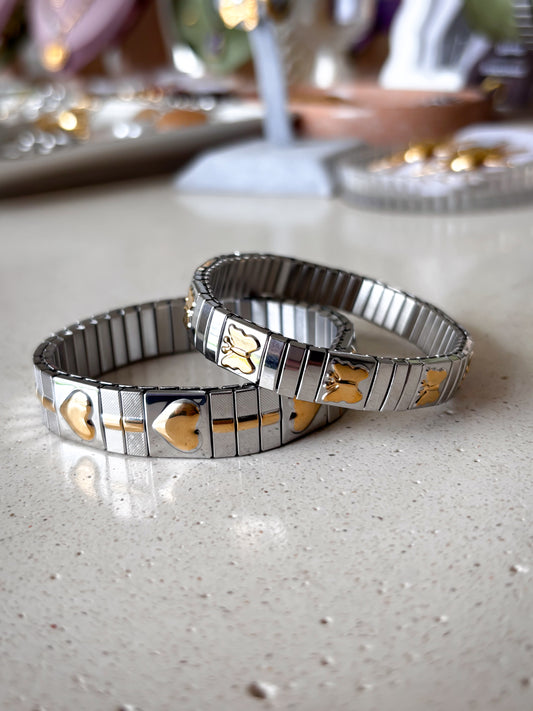 Brazalete tipo Italiano Double Color