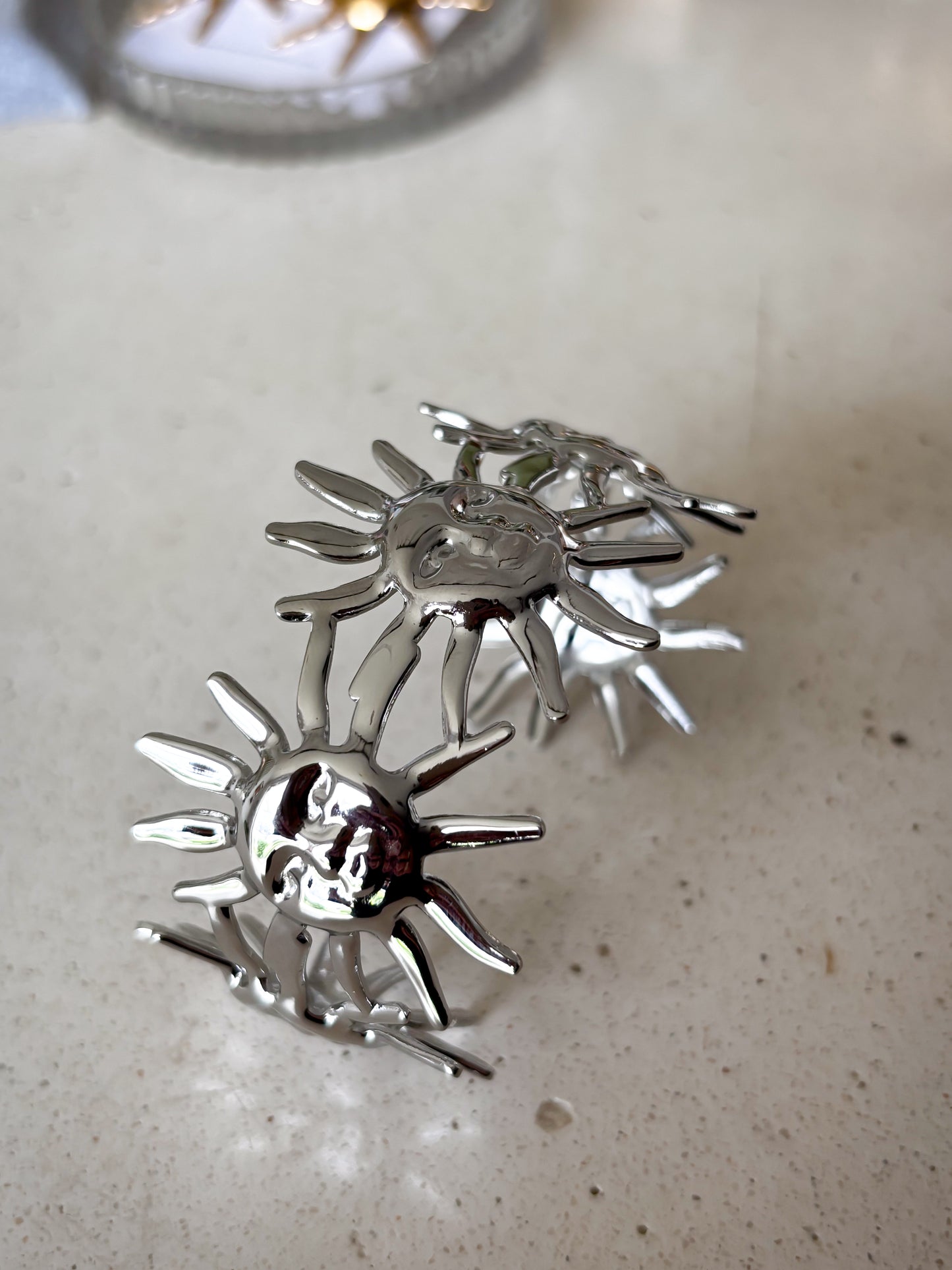Brazalete "Silver Sun"
