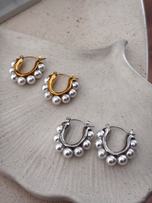 Hoops Pearls
