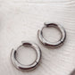 Hoops "Basic Silver Chunky"