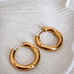 Hoops "Basic Gold Chunky"