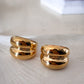 Anillo Chunky Double Gold