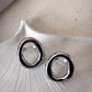 Anillo XO Chunky Maxy Circle Silver