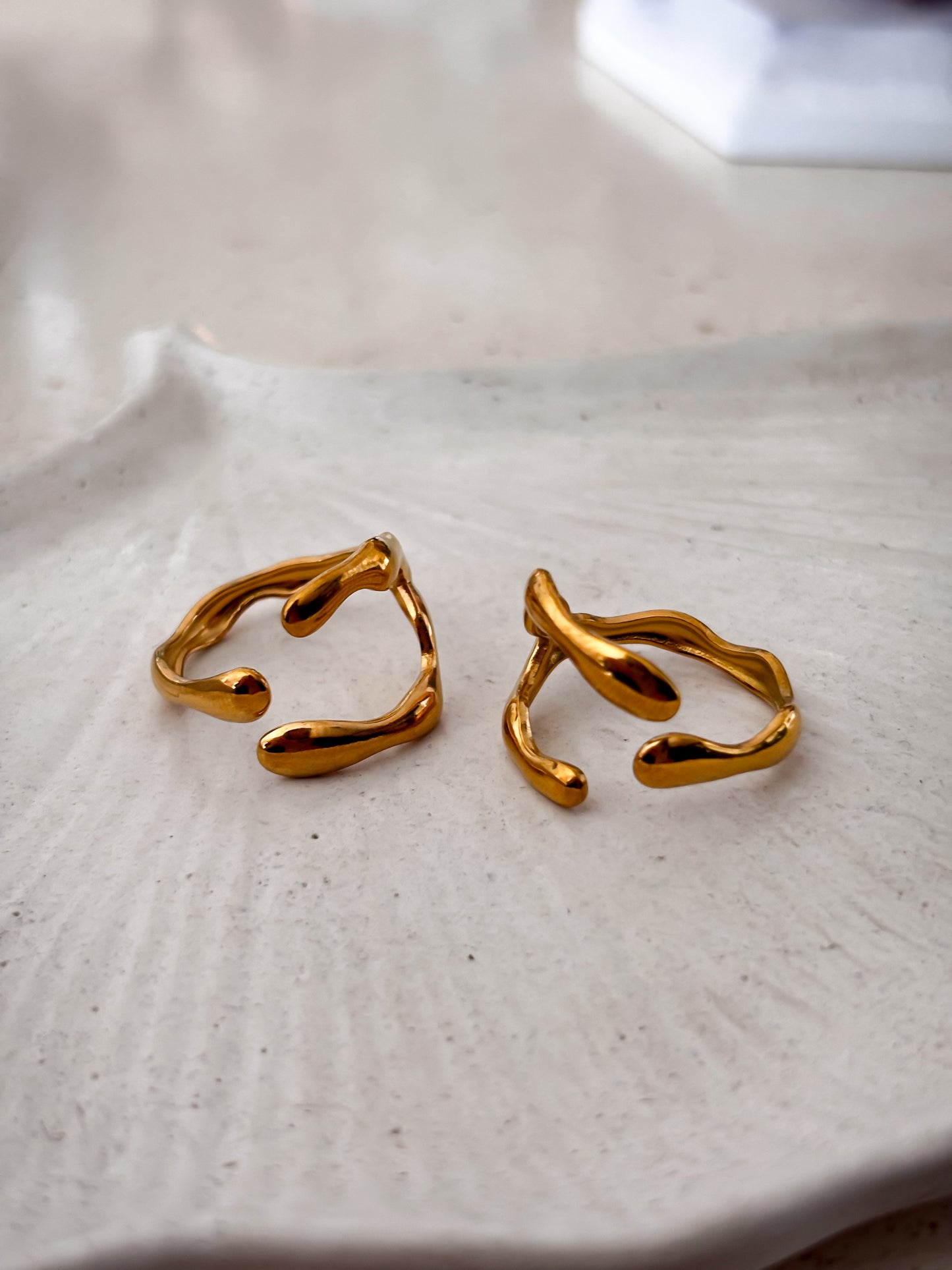 Anillo " Drip Triple"