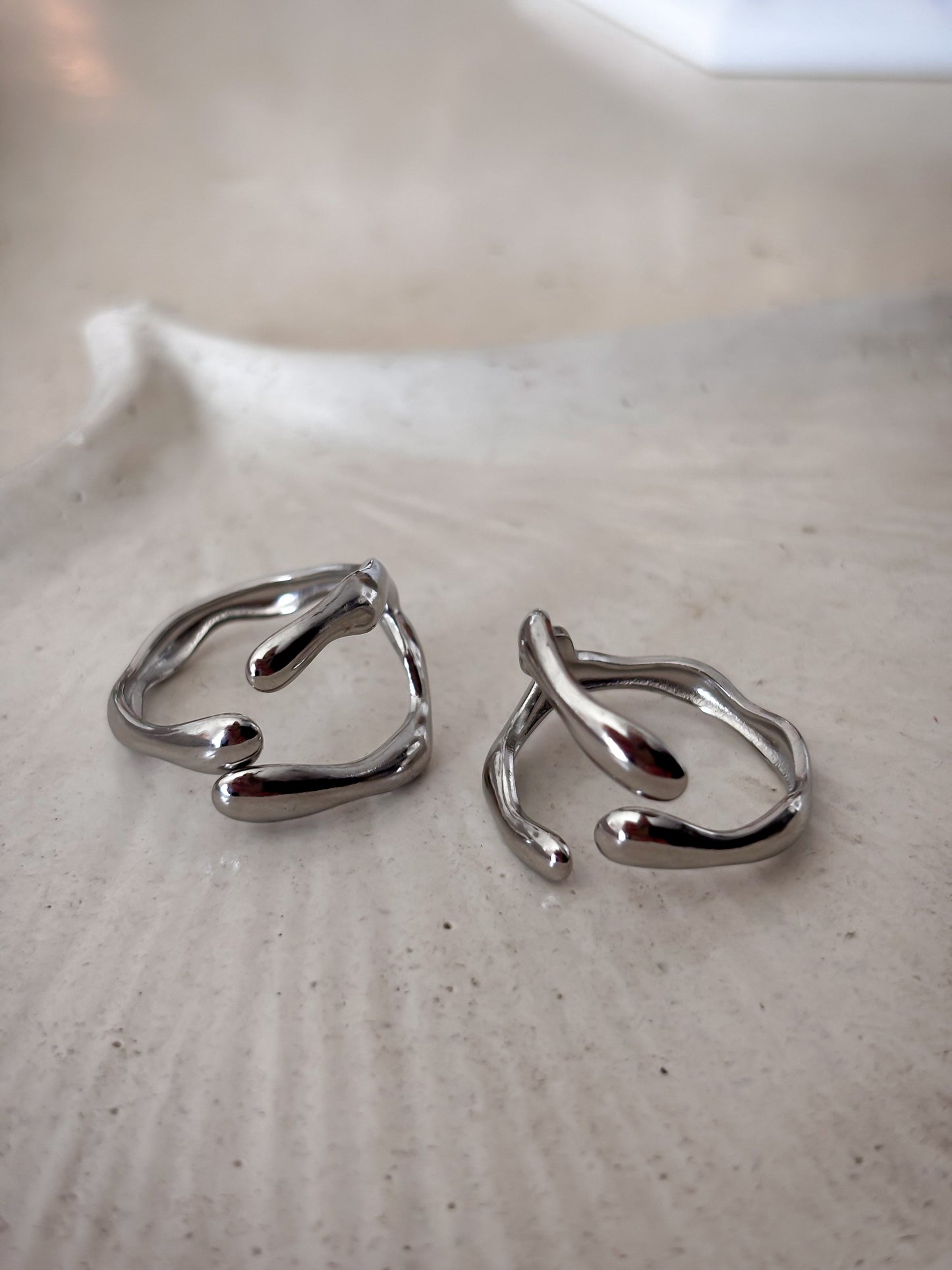 Anillo " Drip Triple"