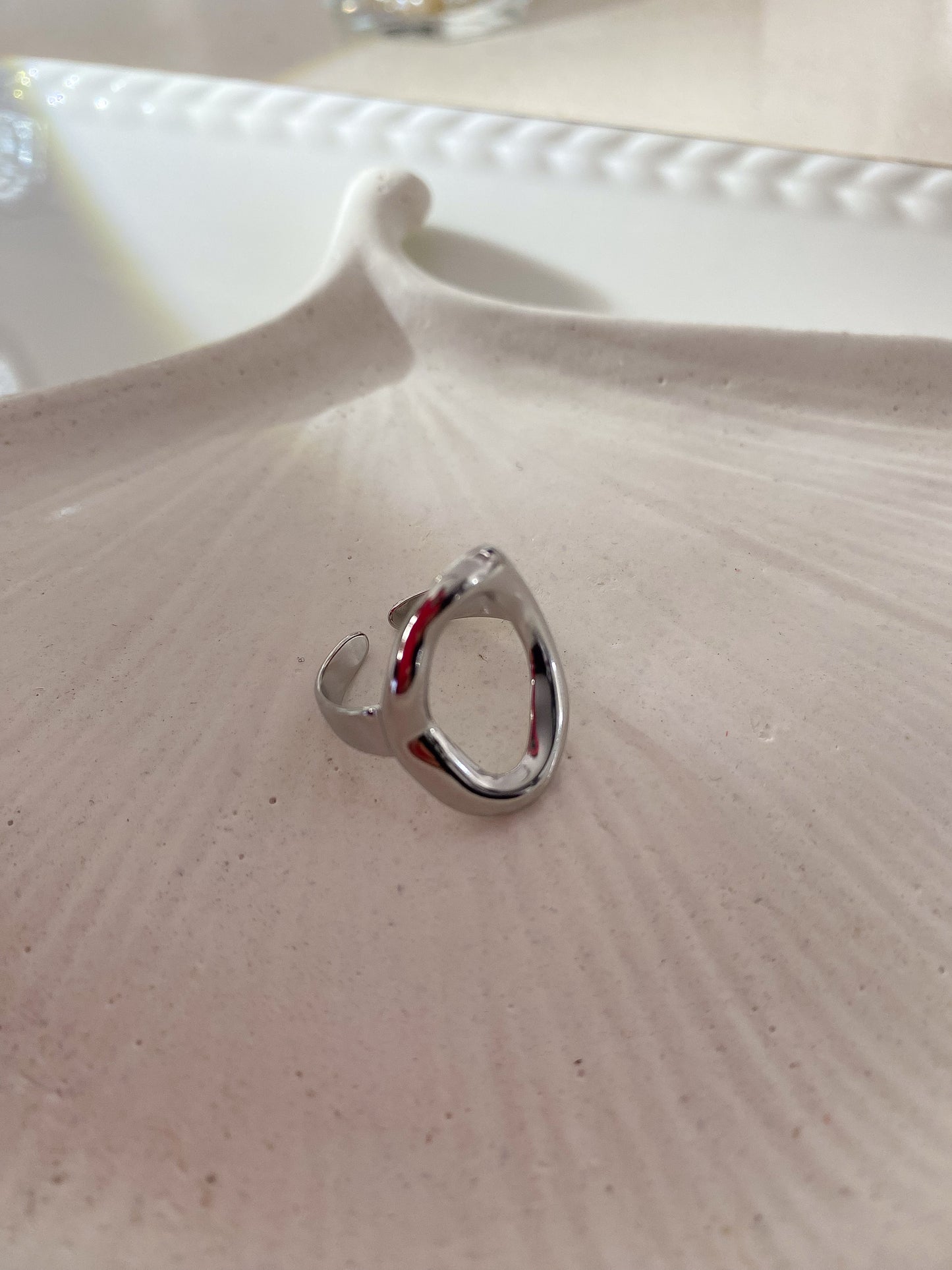 Anillo Ajustable Chunky Oval