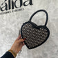 Bolso de Mano" Dark Heart"