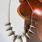 Collar Silver Spikes