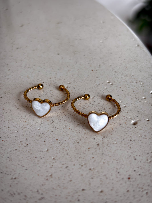 Anillo Ajustable hearts Quina