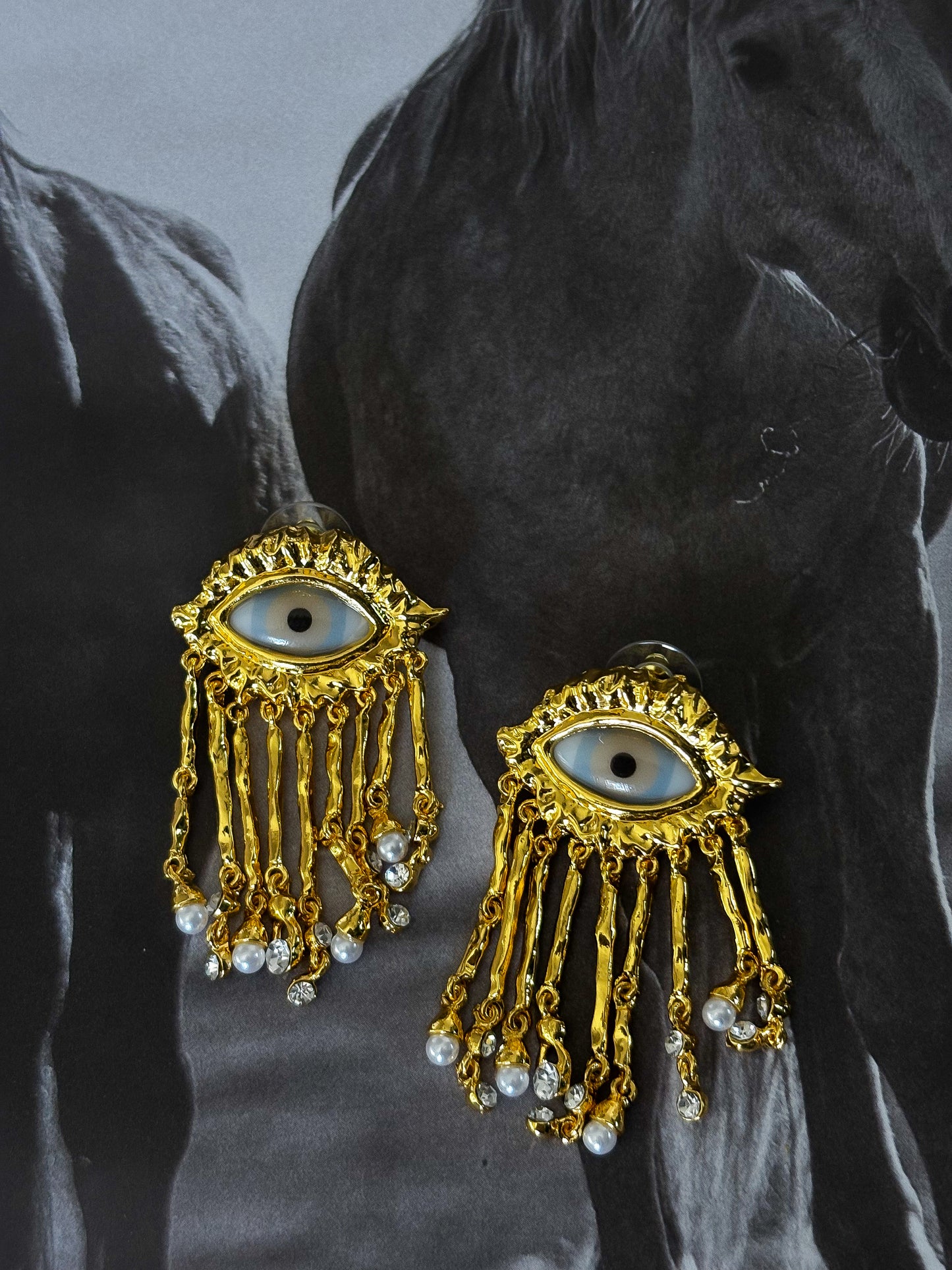 Pendientes Gold Eyes