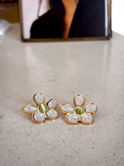 Pendientes "Drip Flower"