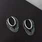Aretes Silver Chains Love