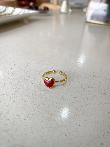 Anillo Ajustable hearts Quina
