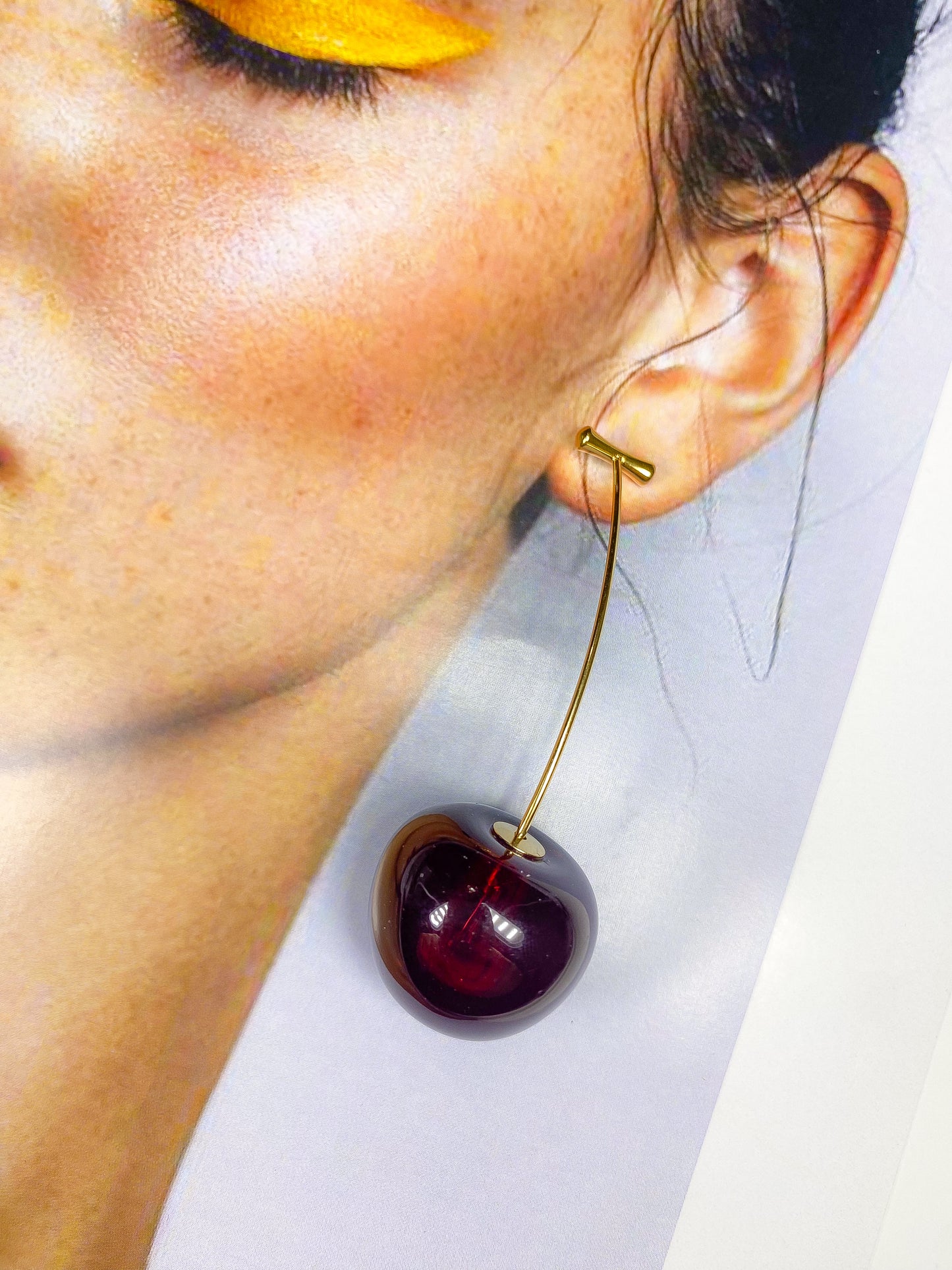 Aretes "Fancy Cherry"