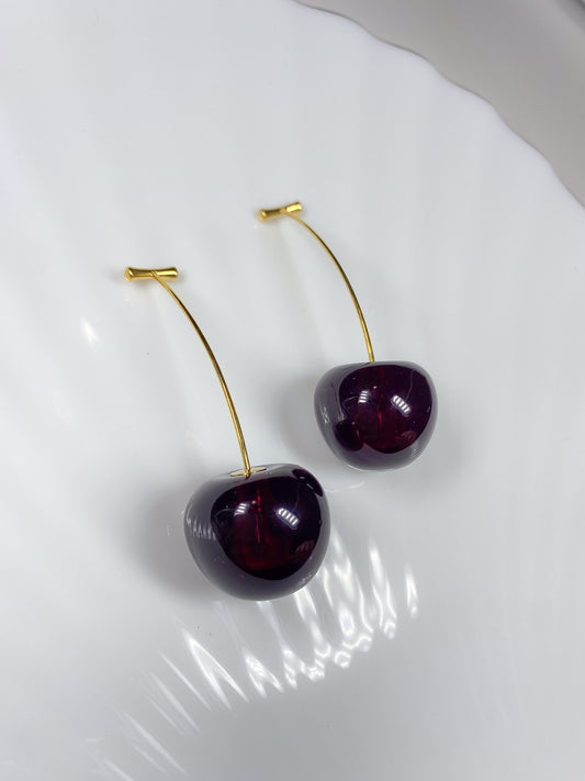 Aretes "Fancy Cherry"