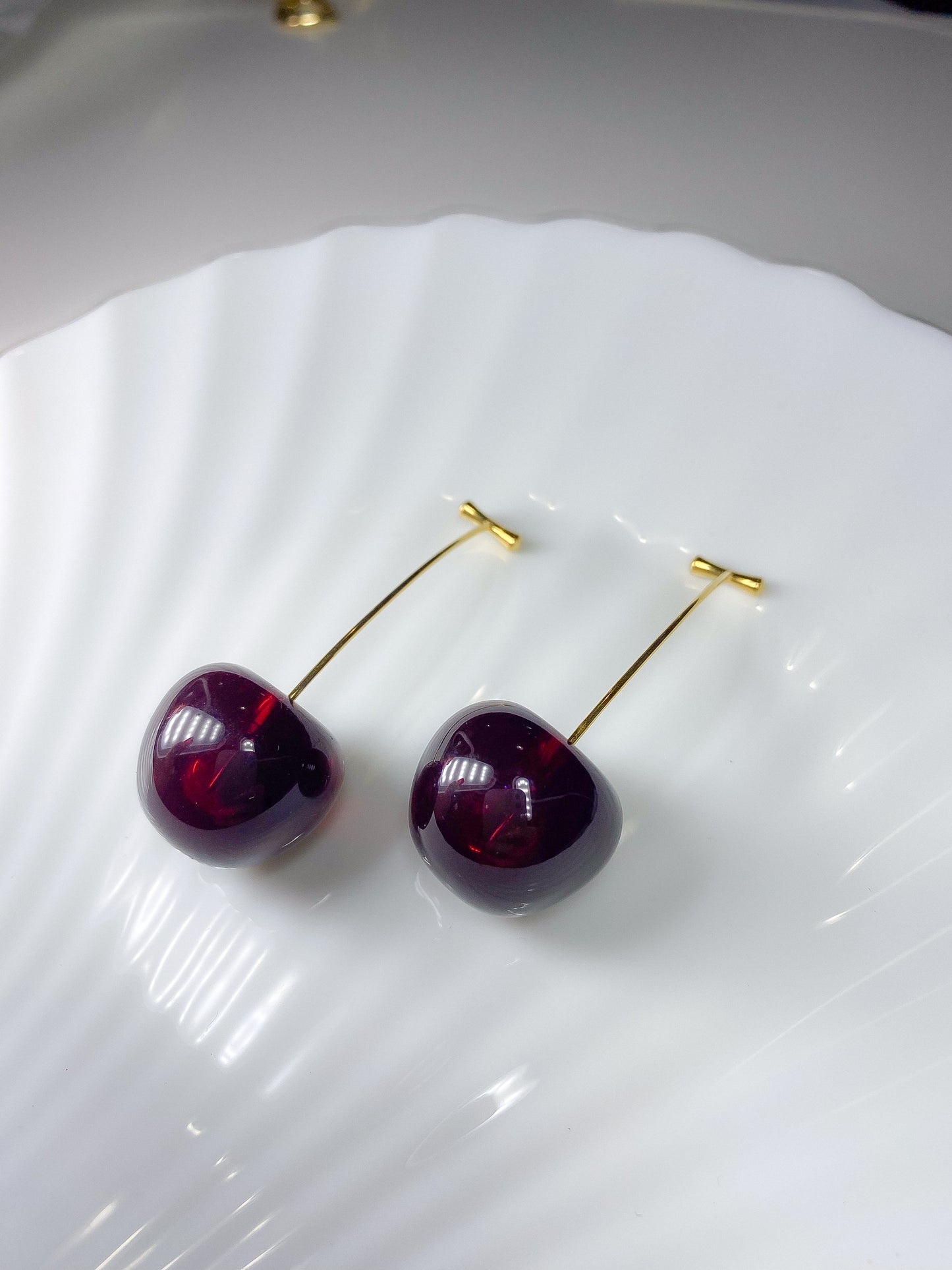 Aretes "Fancy Cherry"