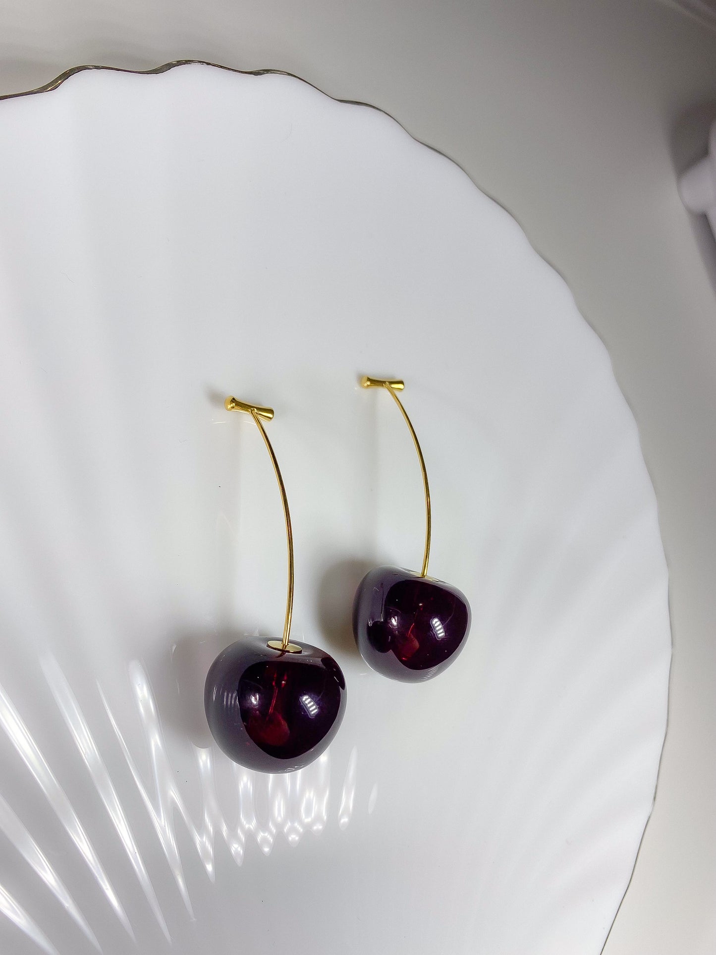 Aretes "Fancy Cherry"