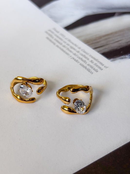 Anillo "Drip Diamond"