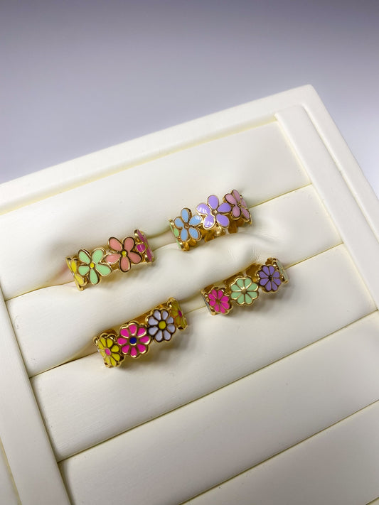 Anillo "Flowers"