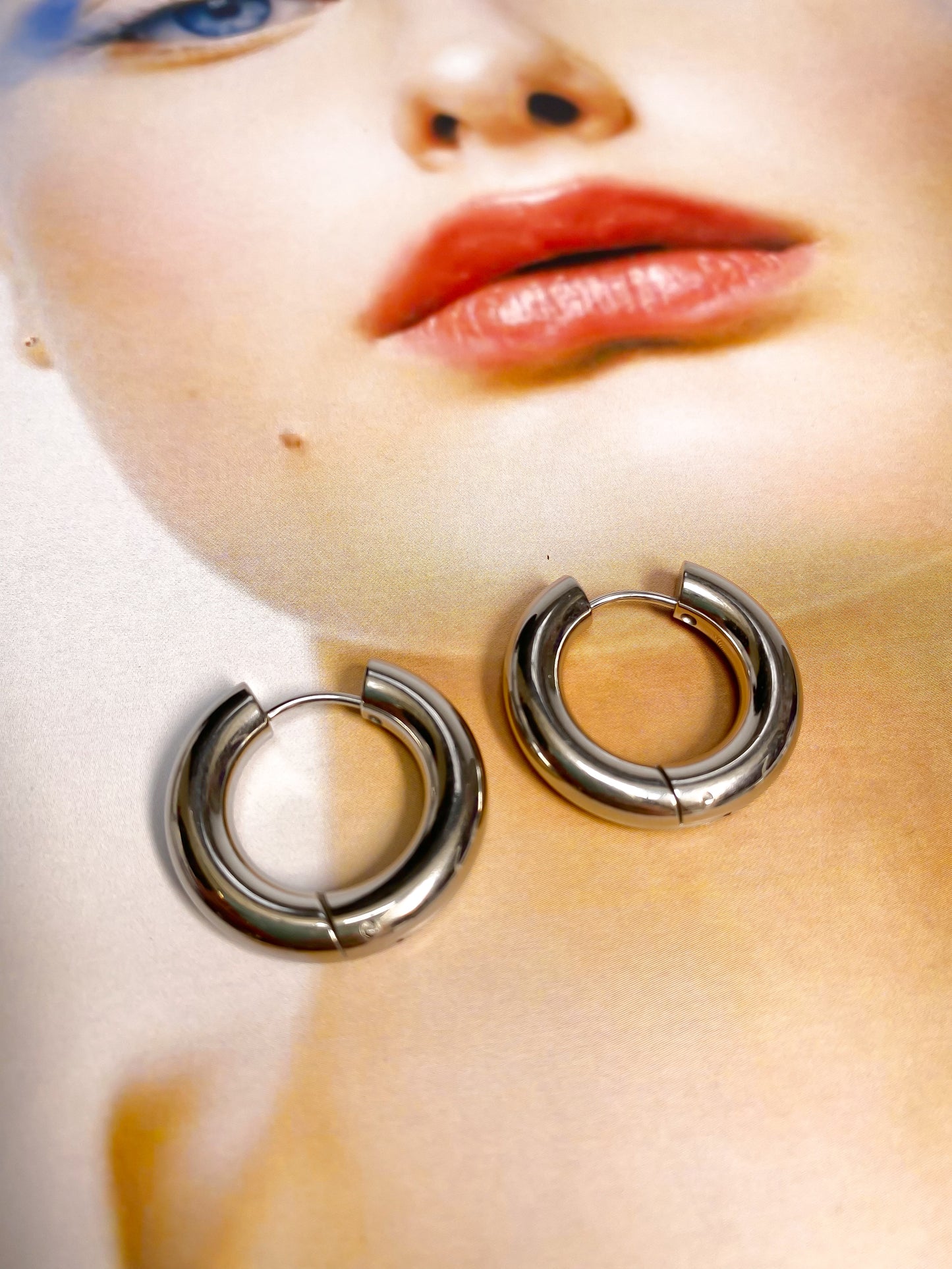 Hoops "Basic Silver Chunky"