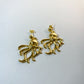 Pendientes Gold Octopus