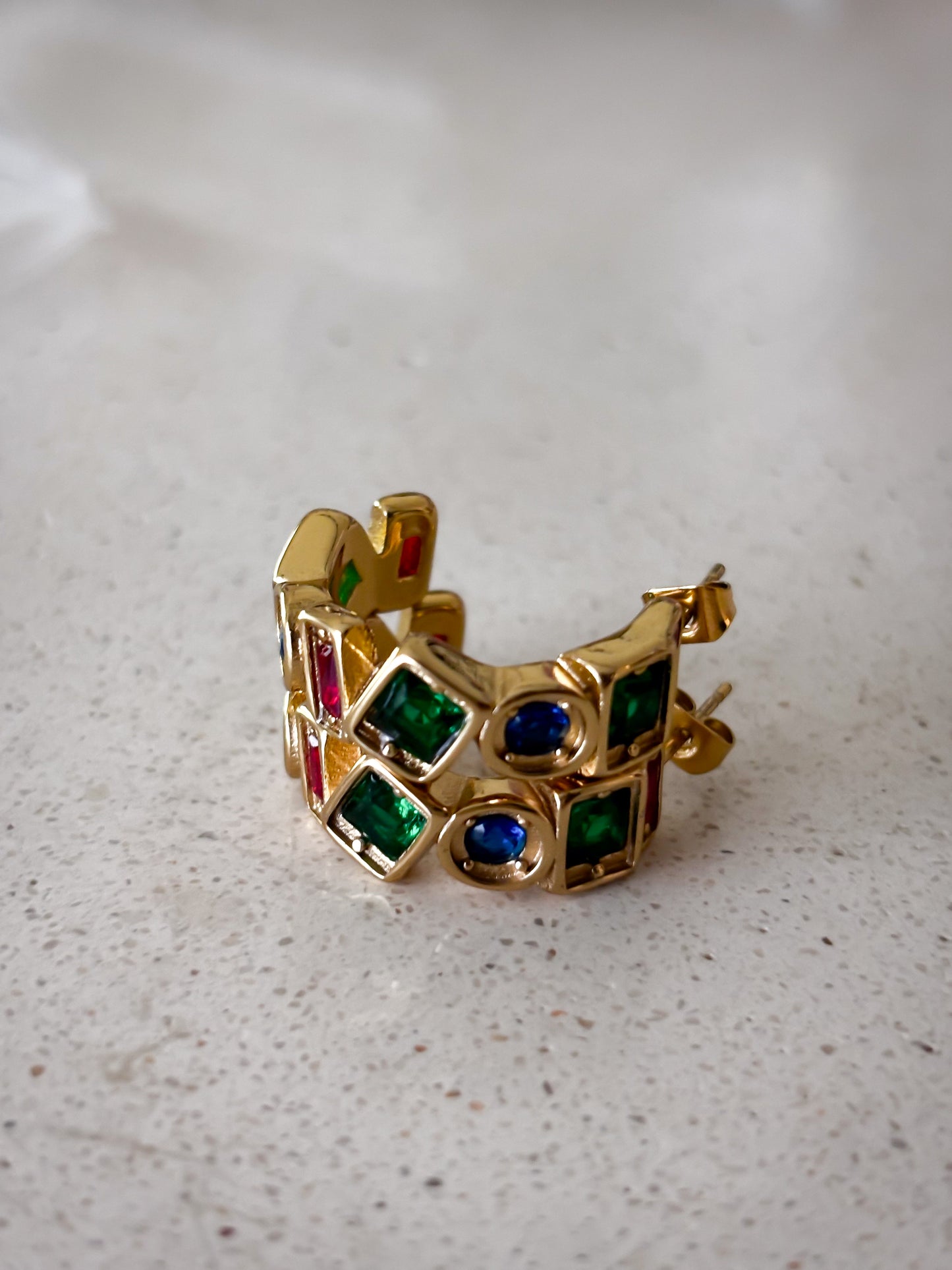 Aretes "Color Gemas Mini"