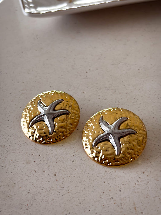 Aretes "Playita Dorada"