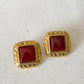 Pendientes Red Wine Lady
