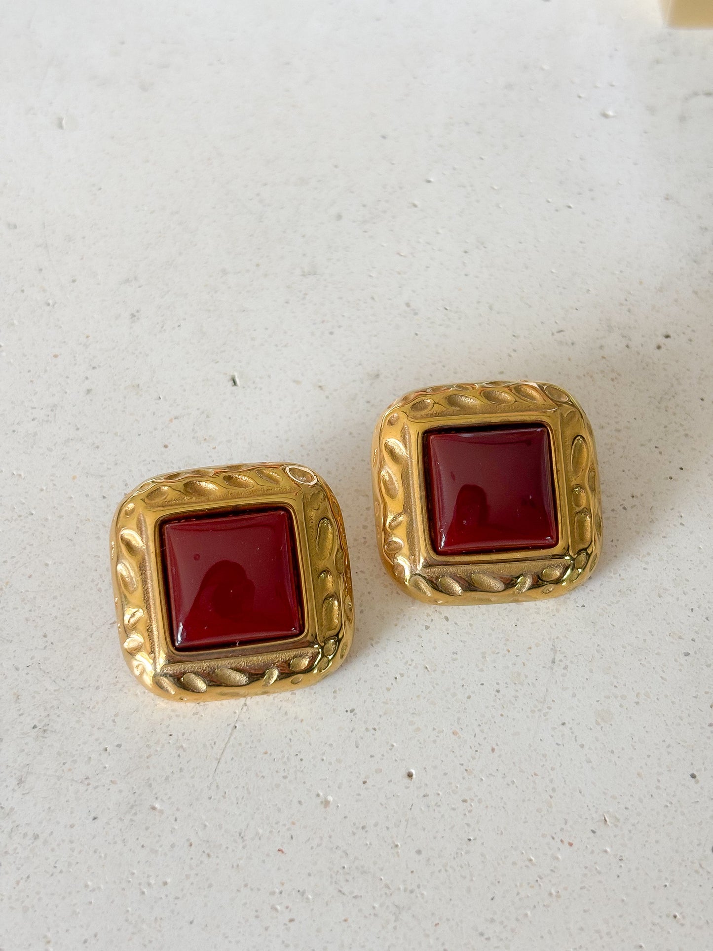 Pendientes Red Wine Lady